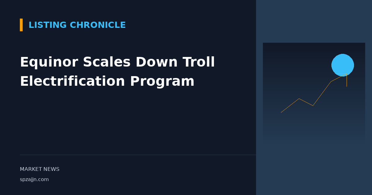 Equinor Scales Down Troll Electrification Program