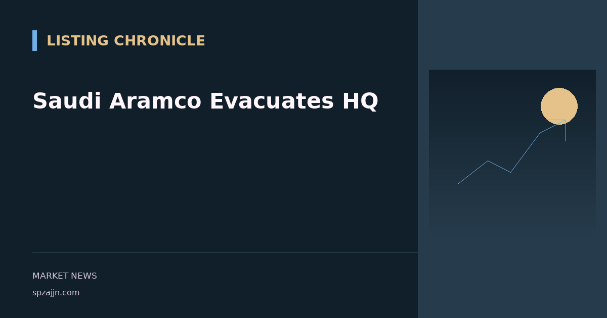 Saudi Aramco Evacuates HQ